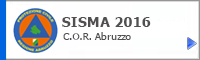 Sisma 2016 - Cor Regione Abruzzo